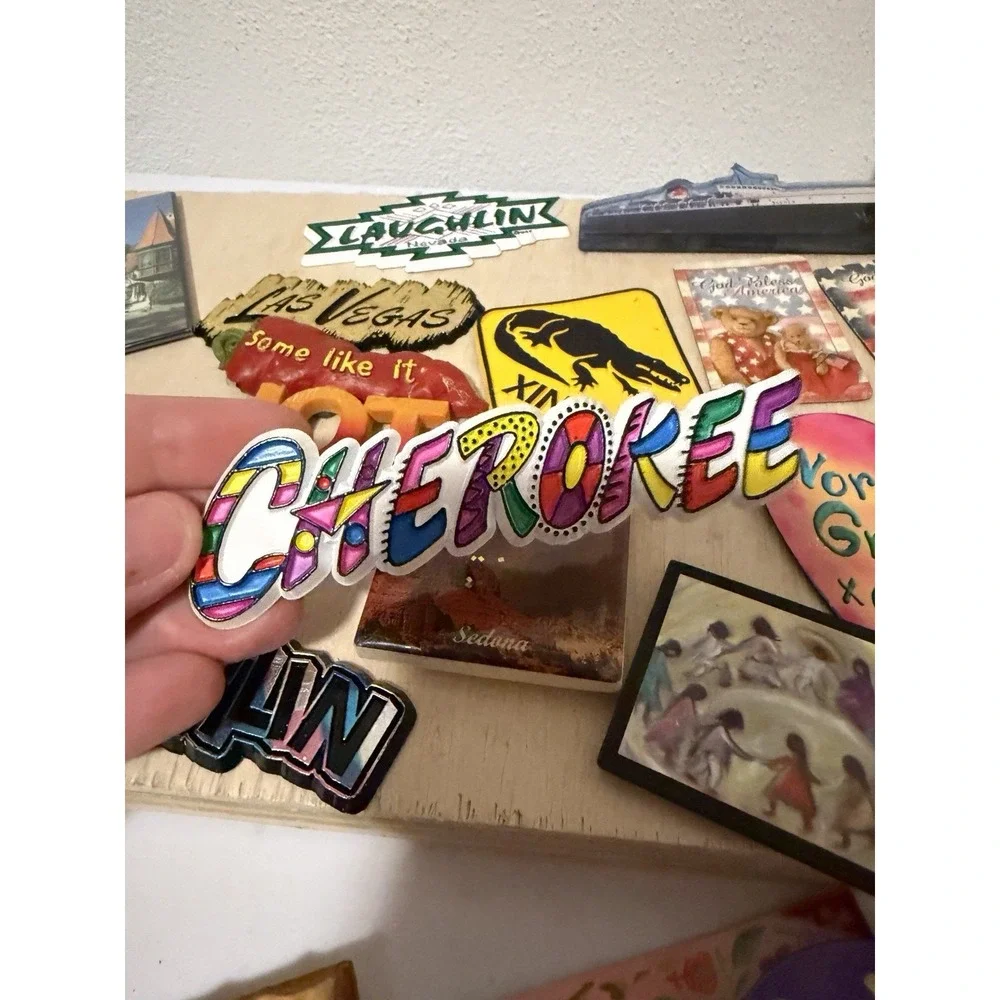 Lot Of Vintage Magnets New México, Grandma, Laughlin , St Louis, Las Vegas